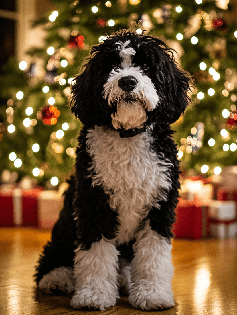 Happy Bernedoodle